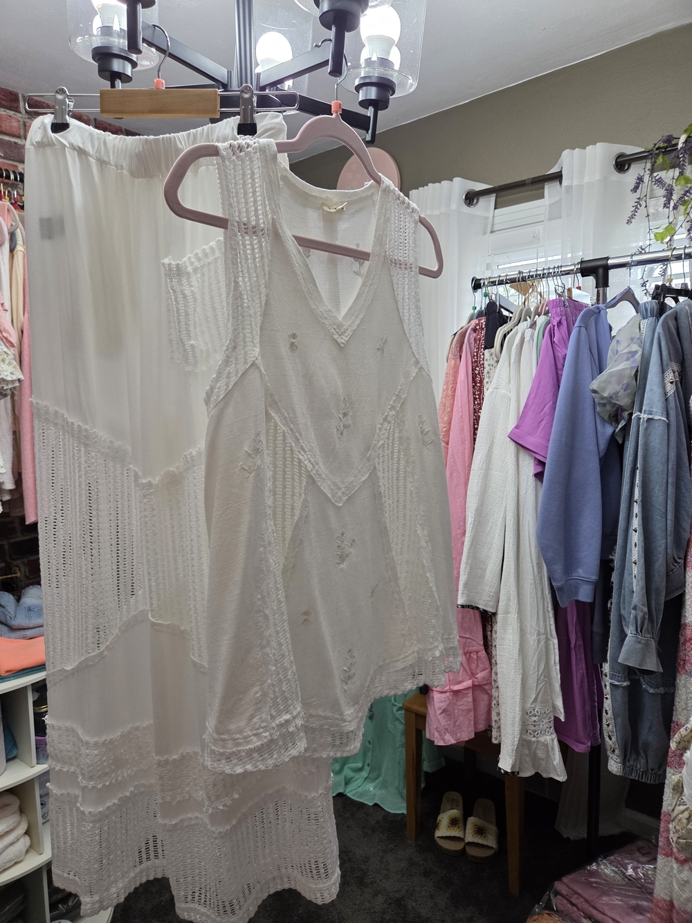 Pol Sleeveless Cotton Top And Matching Pants - Picture 4 of 4
